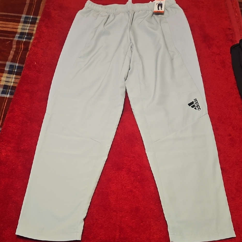 adidas Light Blue Men’s Athletic Joggers